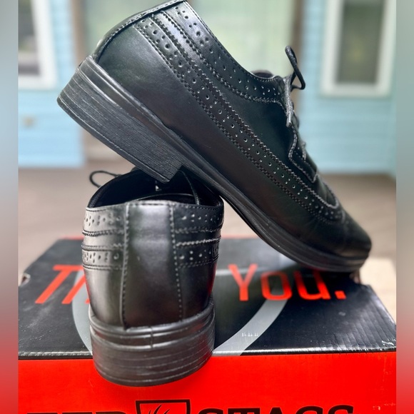 Deer Stags boys Oxford, Black, 6 Wide Big Kid US - Picture 6 of 6